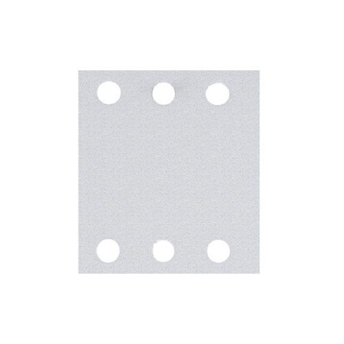 Folha de lixa para madeira 6 furos com 5 peças grão 400 Folha de lixa para madeira 6 furos com 5 peças grão 400