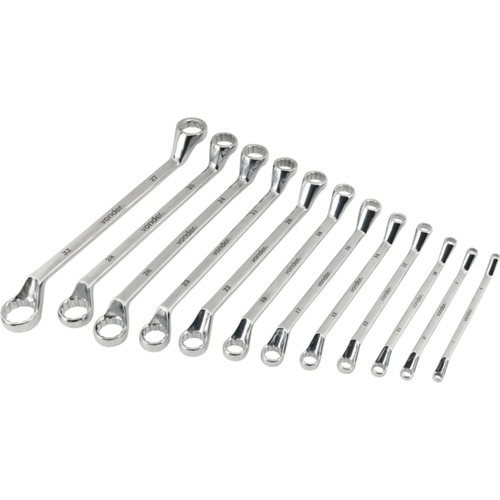 Jogo de chave estrela 6 a 32 mm aço cromo vanádio 12 peças Jogo de chave estrela 6 a 32 mm aço cromo vanádio 12 peças