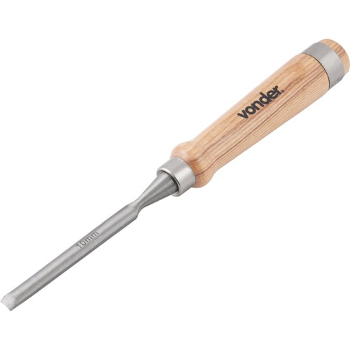 Formão goivado 10 mm com cabo de madeira - 3552010000 Formão goivado 10 mm com cabo de madeira - 3552010000