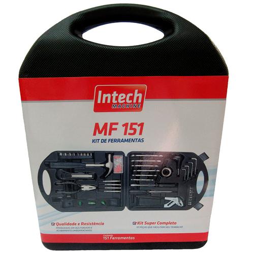Kit de ferramentas com maleta 151 peças - MF151 Kit de ferramentas com maleta 151 peças - MF151