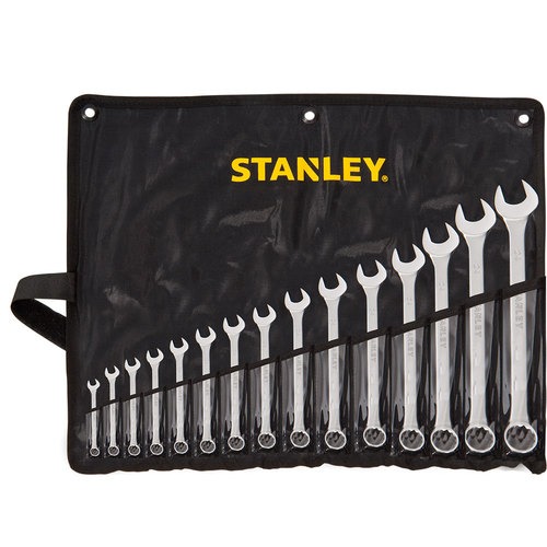 Jogo de chave combinada de 6 a 32 aço cromo vanádio com 15 peças Jogo de chave combinada de 6 a 32 aço cromo vanádio com 15 peças