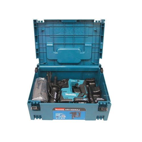 Martelete Perfurador a bateria 12V 1 joule SDS Plus com 2 baterias - HR140DSAJ 110V/220V Martelete Perfurador a bateria 12V 1 joule SDS Plus com 2 baterias - HR140DSAJ 110V/220V