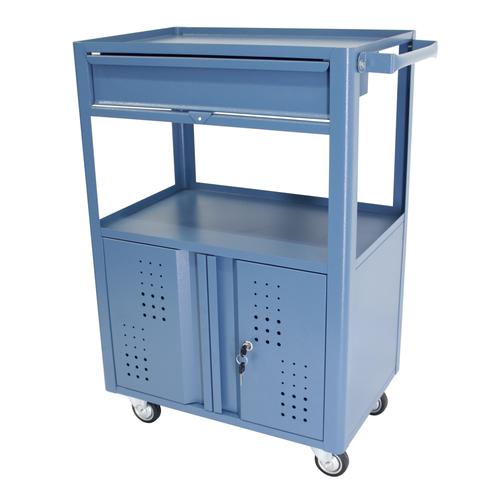 Carrinho para ferramentas aberto com 1 gaveta 2 portas - NC-9 Carrinho para ferramentas aberto com 1 gaveta 2 portas - NC-9