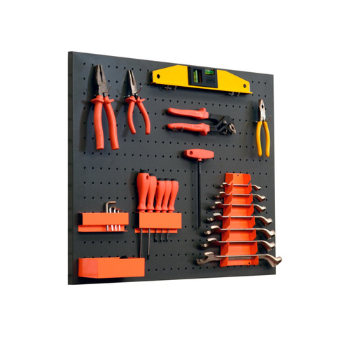 Painel para ferramentas metálico 970 X 940 mm Painel para ferramentas metálico 970 X 940 mm