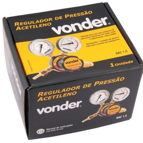 Regulador de pressão acetileno - RAC 1,5 Regulador de pressão acetileno - RAC 1,5