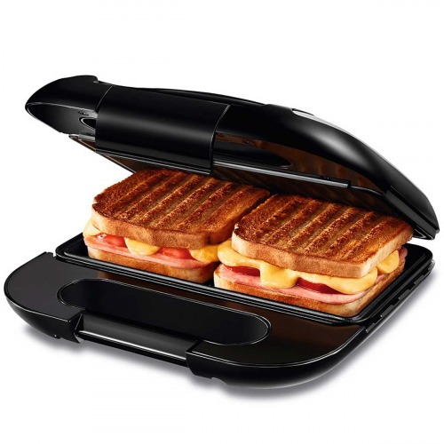 Sanduicheira Grill antiaderente 750 watts Premium Inox - S-25 220V Sanduicheira Grill antiaderente 750 watts Premium Inox - S-25 220V