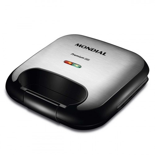 Sanduicheira Grill antiaderente 750 watts Premium Inox - S-25 220V Sanduicheira Grill antiaderente 750 watts Premium Inox - S-25 220V