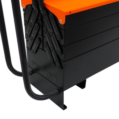 Caixa para ferramentas sanfonada 7 gavetas com puxador retrátil e rodas Caixa para ferramentas sanfonada 7 gavetas com puxador retrátil e rodas