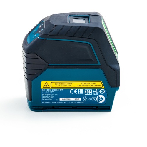 Nível a laser verde com 2 linhas e 2 pontos de prumo - GCL 2-15G Nível a laser verde com 2 linhas e 2 pontos de prumo - GCL 2-15G