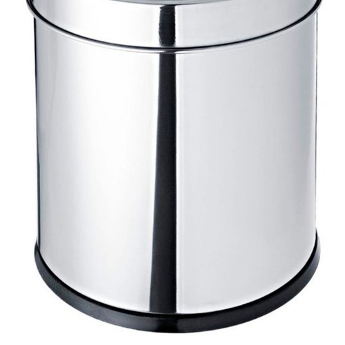 Lixeira inox 5,4L com tampa basculante 18,5 x 20 cm Decorline - 3032/202 Lixeira inox 5,4L com tampa basculante 18,5 x 20 cm Decorline - 3032/202