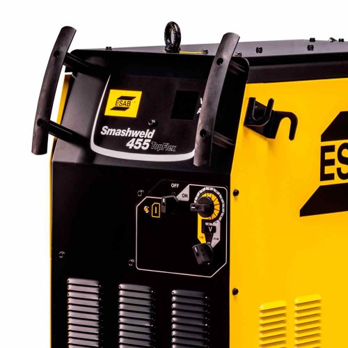 Máquina de solda Mig Mag 400A Sem cabeçote trifásica 220/380/440V - Smashweld 455 Top Flex Máquina de solda Mig Mag 400A Sem cabeçote trifásica 220/380/440V - Smashweld 455 Top Flex
