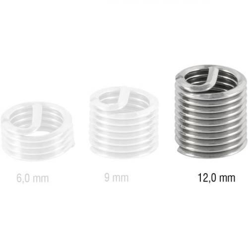 Inserto roscado M6 x 12 mm Inserto roscado M6 x 12 mm