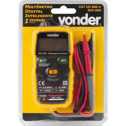 Multímetro digital inteligente - MIV 060 Multímetro digital inteligente - MIV 060