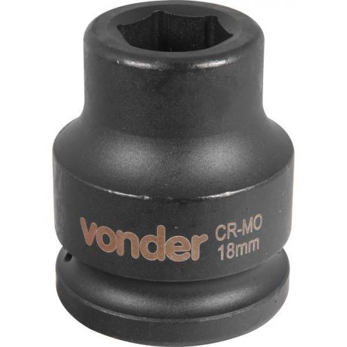 Soquete sextavado de impacto 18 mm encaixe 3/4 Soquete sextavado de impacto 18 mm encaixe 3/4