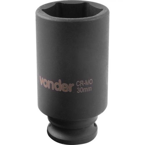 Soquete sextavado de impacto longo 30 mm encaixe 1/2 Soquete sextavado de impacto longo 30 mm encaixe 1/2
