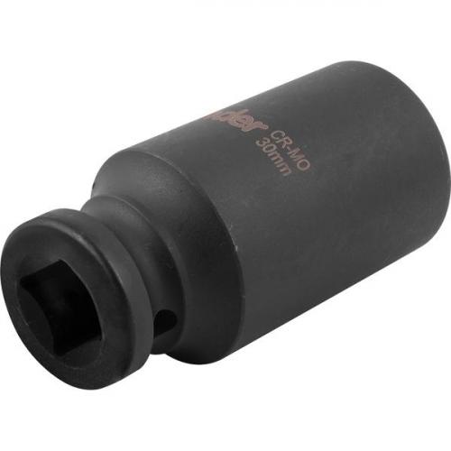 Soquete sextavado de impacto longo 30 mm encaixe 1/2 Soquete sextavado de impacto longo 30 mm encaixe 1/2