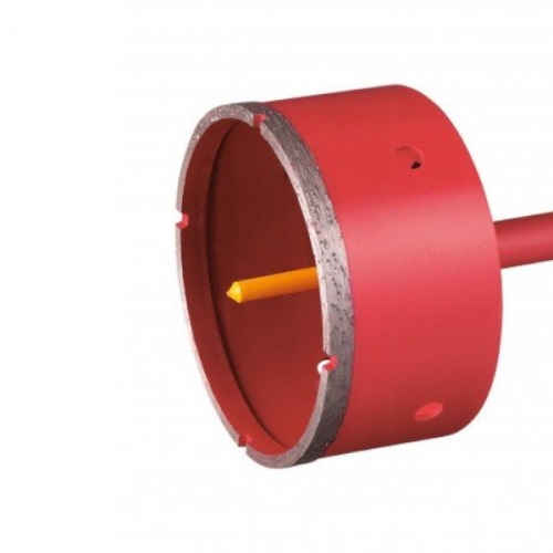 Serra copo diamantada 90 mm com haste de 3/8 Serra copo diamantada 90 mm com haste de 3/8