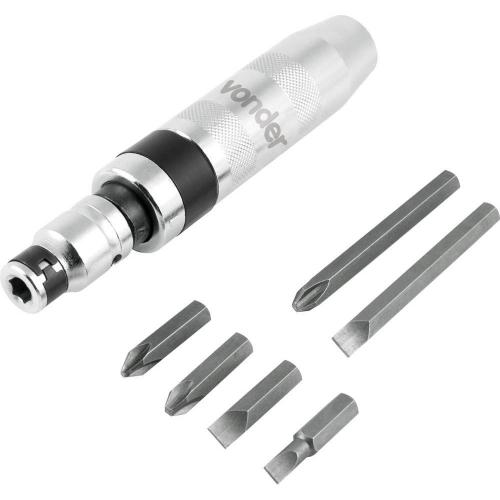 Martelete de impacto manual com 6 bits Martelete de impacto manual com 6 bits