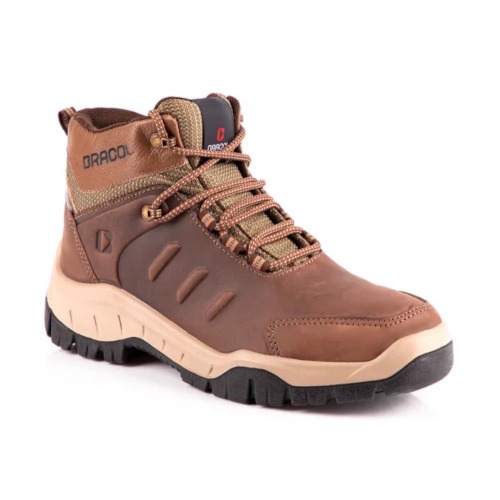 Botina bidensidade couro vaqueta com cadarço - MBDG Botina bidensidade couro vaqueta com cadarço - MBDG