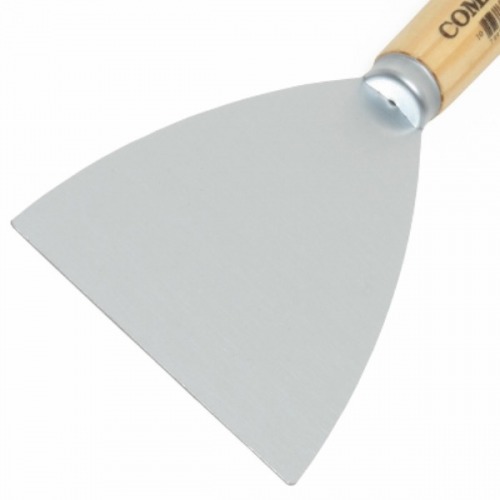 Espátula em aço temperado com cabo de madeira nº 10 Espátula em aço temperado com cabo de madeira nº 10