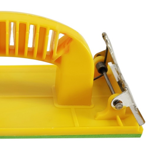 Suporte manual para lixa 18,5 x 8,5 cm Suporte manual para lixa 18,5 x 8,5 cm