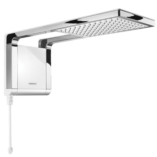 Chuveiro eletrônico 7800 watts 220V branco Cromado - Acqua Storm Ultra Chuveiro eletrônico 7800 watts 220V branco Cromado - Acqua Storm Ultra