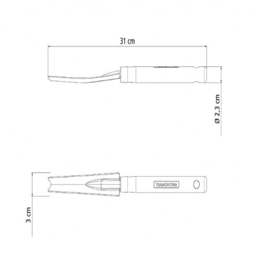 Arrancador de inço com cabo de madeira - 77910/001 Arrancador de inço com cabo de madeira - 77910/001