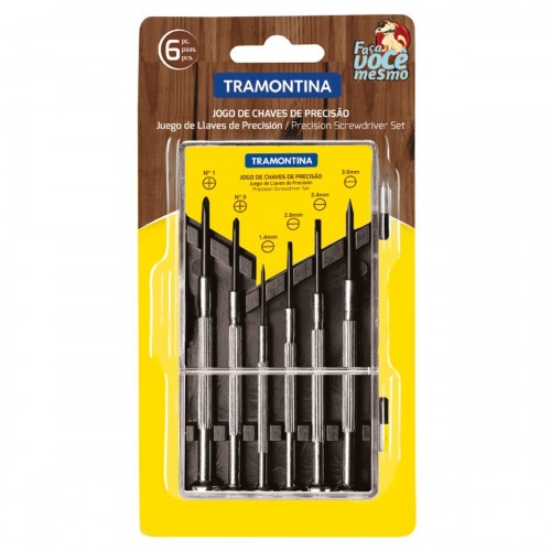 Jogo de chaves para relojoeiro com 6 peças Jogo de chaves para relojoeiro com 6 peças