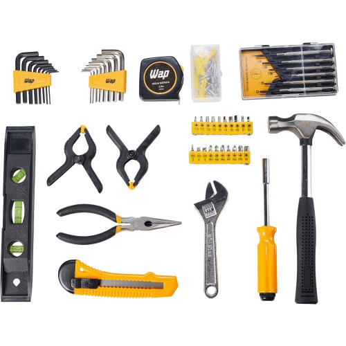 Jogo de ferramentas com 132 peças e maleta dobrável - MKF132 Jogo de ferramentas com 132 peças e maleta dobrável - MKF132