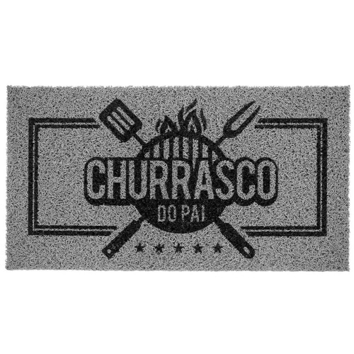 Tapete vinil Churrasco do Pai 40cm x 75cm Tapete vinil Churrasco do Pai 40cm x 75cm