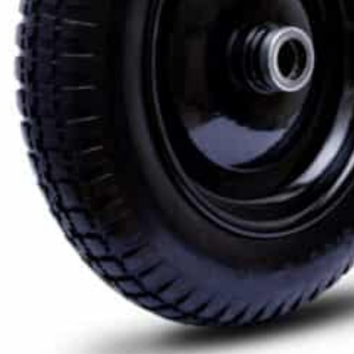 Roda completa com pneu maciço 13 Roda completa com pneu maciço 13