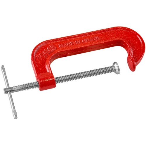 Grampo tipo C para marceneiro n° 3 - 10009009 Grampo tipo C para marceneiro n° 3 - 10009009