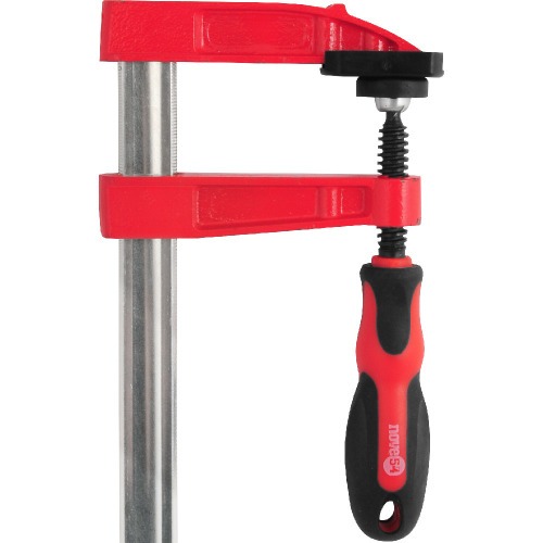 Grampo tipo sargento 250 mm x 80 mm, com ranhuras Grampo tipo sargento 250 mm x 80 mm, com ranhuras