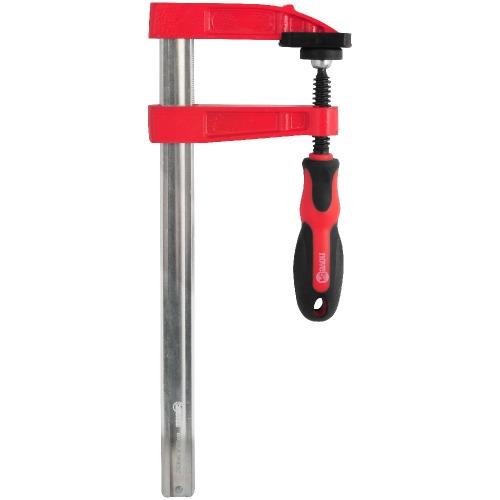 Grampo tipo sargento 250 mm x 80 mm, com ranhuras Grampo tipo sargento 250 mm x 80 mm, com ranhuras