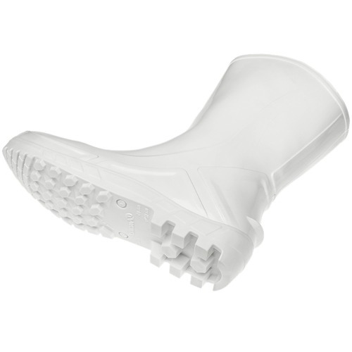 Bota de PVC branca cano médio com forro - 110VFLEXF BR Bota de PVC branca cano médio com forro - 110VFLEXF BR