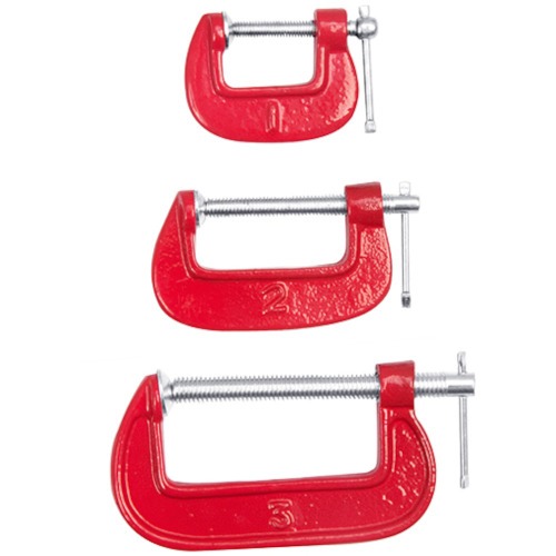 Jogo de grampos tipo C de 1 Jogo de grampos tipo C de 1