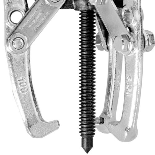 Saca polia com 3 garras articulado abertura de 100 mm Saca polia com 3 garras articulado abertura de 100 mm