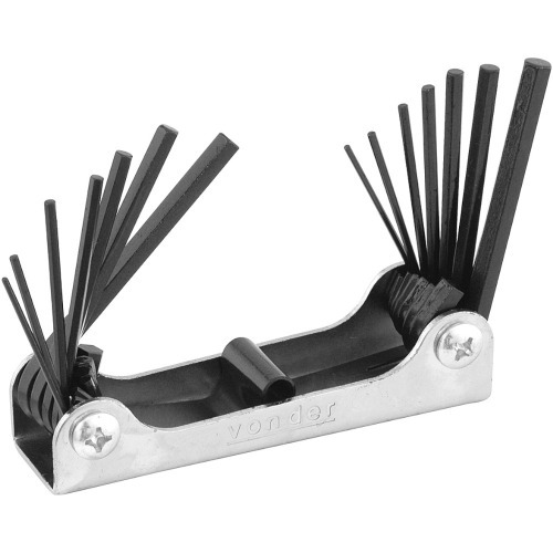 jogo de chave allen 1,5 a 6 mm e 1/16 a 1/4 jogo de chave allen 1,5 a 6 mm e 1/16 a 1/4