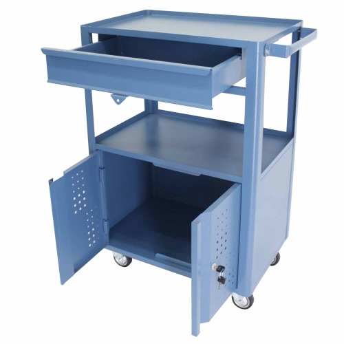 Carrinho para ferramentas aberto com 1 gaveta 2 portas - NC-9 Carrinho para ferramentas aberto com 1 gaveta 2 portas - NC-9