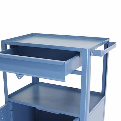 Carrinho para ferramentas aberto com 1 gaveta 2 portas - NC-9 Carrinho para ferramentas aberto com 1 gaveta 2 portas - NC-9