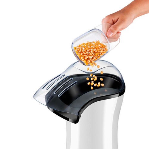 Pipoqueira elétrica com bico direcionador 1200 watts branca- PopFlix 220V Pipoqueira elétrica com bico direcionador 1200 watts branca- PopFlix 220V