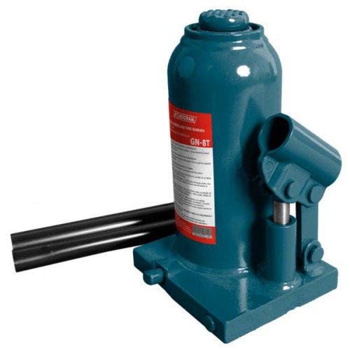 Macaco hidráulico tipo garrafa capacidade 8 toneladas - GN-8T Macaco hidráulico tipo garrafa capacidade 8 toneladas - GN-8T