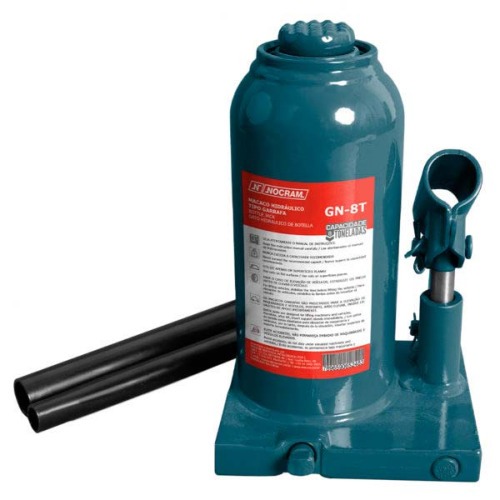 Macaco hidráulico tipo garrafa capacidade 8 toneladas - GN-8T Macaco hidráulico tipo garrafa capacidade 8 toneladas - GN-8T