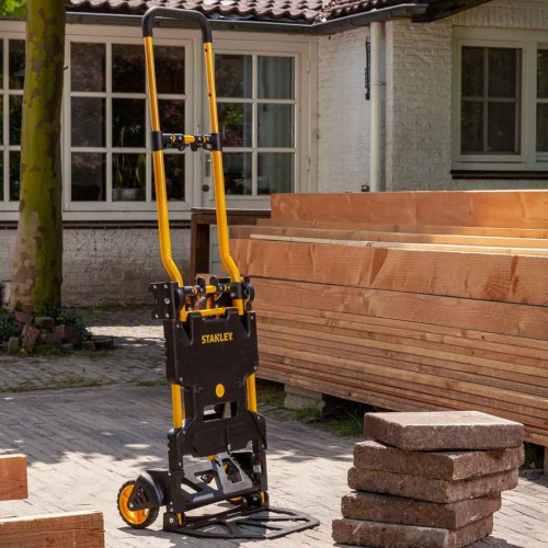 Carro armazém plataforma 2 em 1 para cargas capacidade 70/137 kg - STST98375L-BR Carro armazém plataforma 2 em 1 para cargas capacidade 70/137 kg - STST98375L-BR