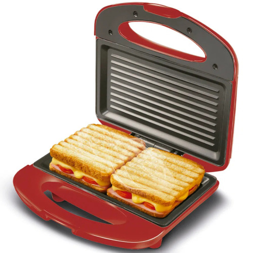 Sanduicheira Grill antiaderente 800 watts inox - S-19 220V Sanduicheira Grill antiaderente 800 watts inox - S-19 220V