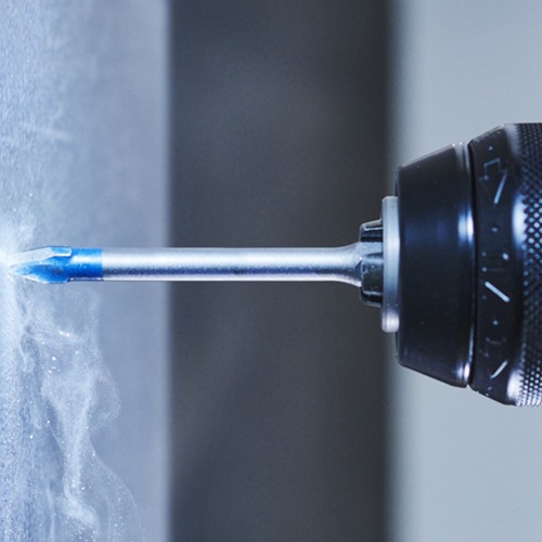 Jogo de broca para porcelanato 4 a 11 mm Hardceramic com 5 peças - HEX-9 Jogo de broca para porcelanato 4 a 11 mm Hardceramic com 5 peças - HEX-9