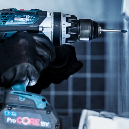 Jogo de broca para porcelanato 4 a 11 mm Hardceramic com 5 peças - HEX-9 Jogo de broca para porcelanato 4 a 11 mm Hardceramic com 5 peças - HEX-9