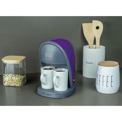 Cafeteira elétrica 450W com 2 xícaras 125 ml Freestyle - CM02 220V Cafeteira elétrica 450W com 2 xícaras 125 ml Freestyle - CM02 220V