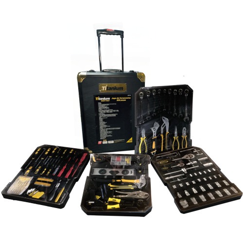 Jogo de ferramentas 399 peças com maleta profissional Heavy Duty Jogo de ferramentas 399 peças com maleta profissional Heavy Duty