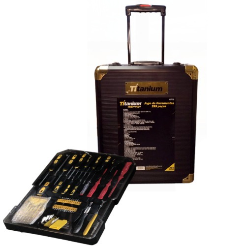 Jogo de ferramentas 399 peças com maleta profissional Heavy Duty Jogo de ferramentas 399 peças com maleta profissional Heavy Duty